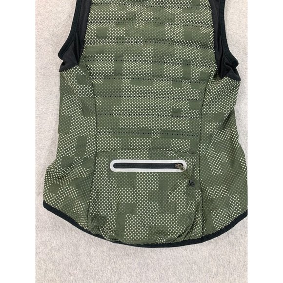 Nike Aero Insulated Running Training Jacket Vest (Women's X-Small)‎ Black/Green - Picture 8 of 9